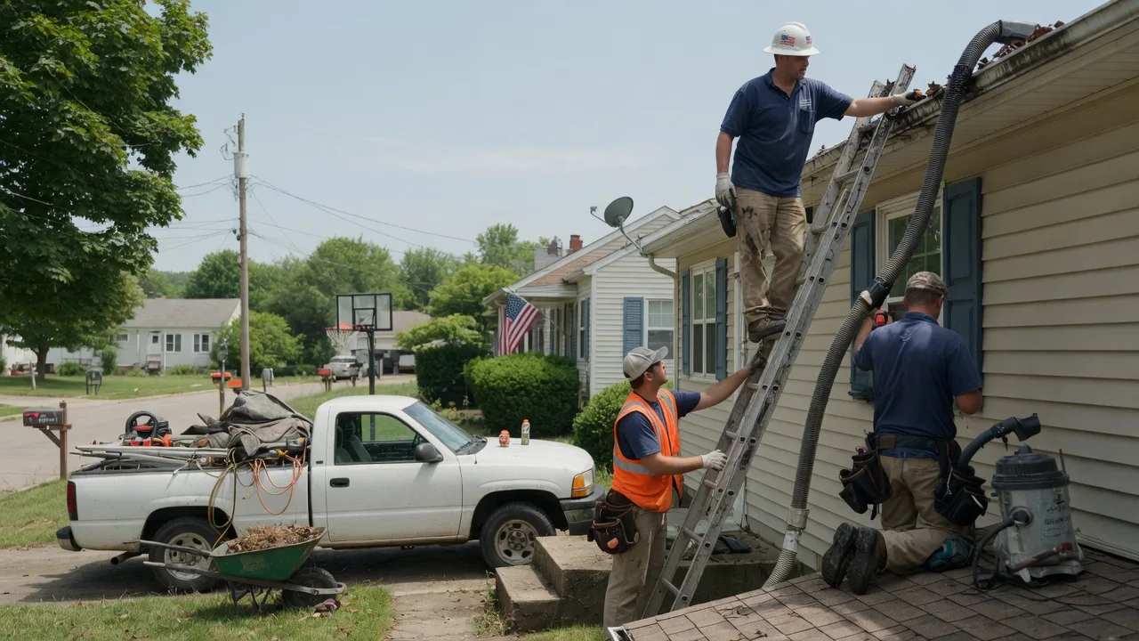 Gutter Installation in Gnadenhutten, OH near me